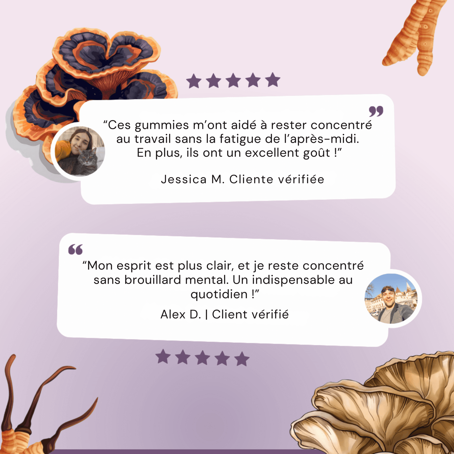 MushyPop™ - Gummies aux champignons