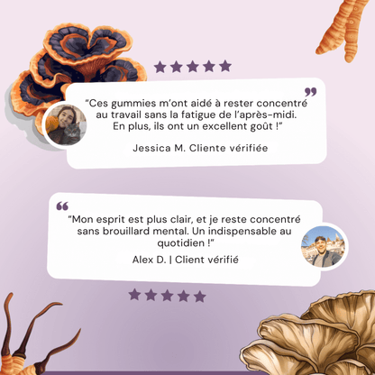 MushyPop™ - Gummies aux champignons